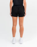 Charge High Waist Run Shorts Black