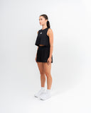 Charge High Waist Run Shorts Black