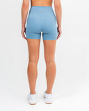 Impulse High Waist Shorts Sky Blue