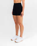 Impulse High Waist Shorts Black