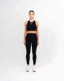 Impulse Longline Sports Bra Black