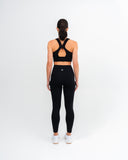 Impulse Longline Sports Bra Black