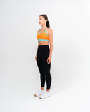 Impulse React Sports Bra Neon Orange