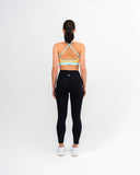 Impulse React Sports Bra Neon Orange