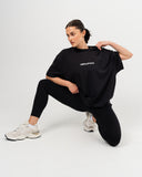 Perform Oversized T-Shirt Black