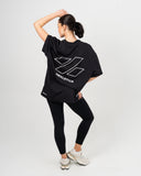 Perform Oversized T-Shirt Black